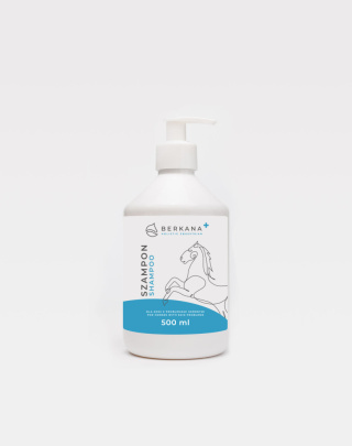 BERKANA SZAMPON DLA KONI Z PROBLEMAMI SKÓRNYMI 500 ml