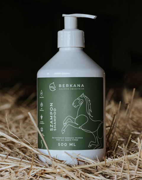 BERKANA SZAMPON DO KAŻDEGO RODZAJU WŁOSIA 500 ml