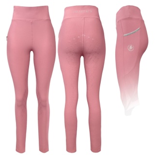 JD ATTACK Legginsy jeździeckie CATHRINE RÓŻOWY M