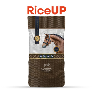 MEBIO RICE UP OTRĘBY RYŻOWE DLA KONI SPORTOWYCH 15 kg