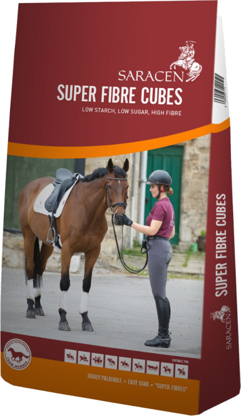 SARACEN SUPER FIBRE CUBES 20kg