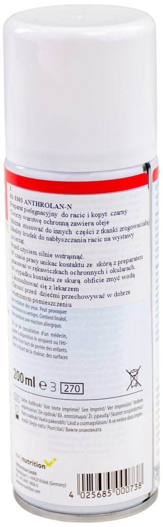 KERBL Spray do ochrony i pielęgnacji kopyt i racic ANTHROLAN-N 200 ml